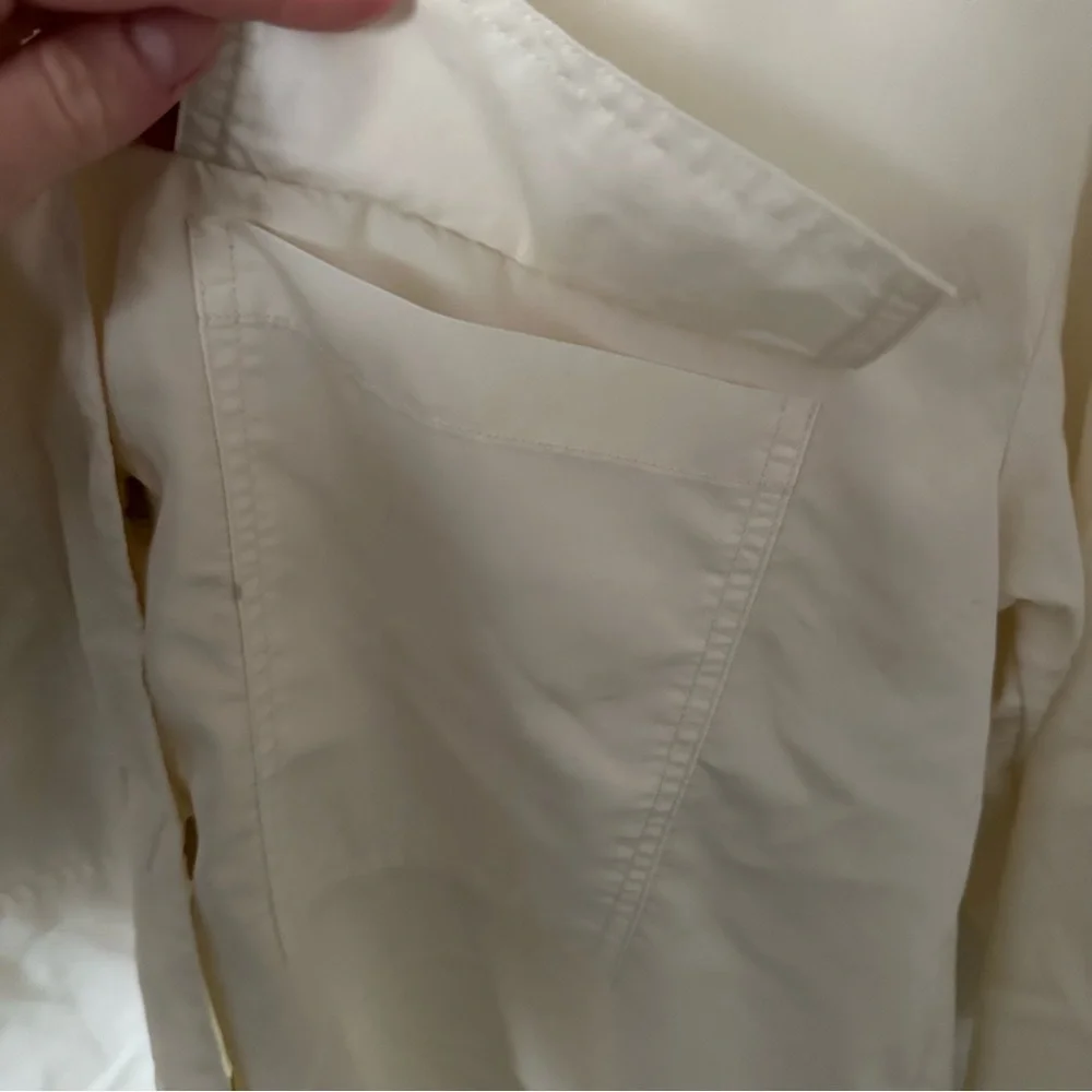 Off White Button Down Shirt - Picture 3 of 9